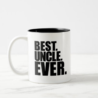 best uncle ever Two-Tone coffee mug