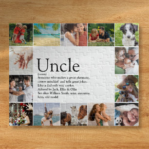 Best Uncle Funcle Definition 14 Photo Jigsaw Puzzle
