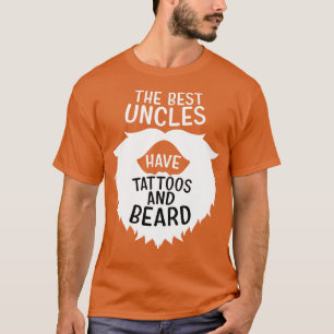Best Uncles Beards Tattoos Hus Mens T-Shirt