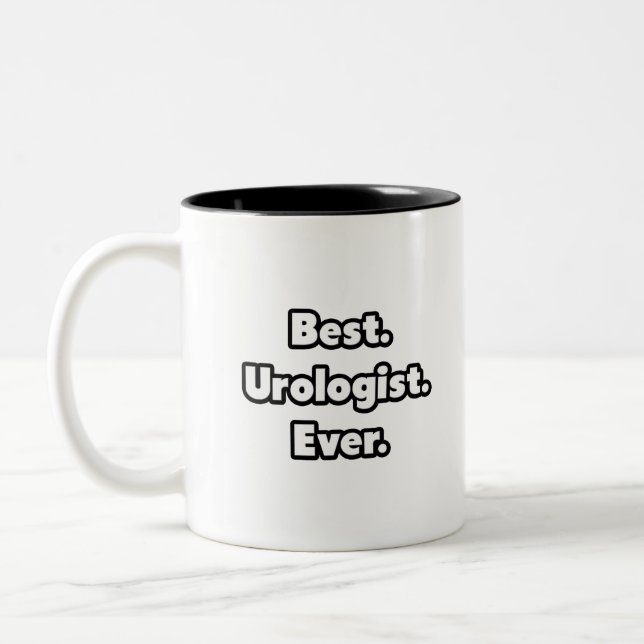 Best. Urologist. Ever. Two-Tone Coffee Mug (Left)