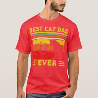 best vegan cat dad ever1 T-Shirt