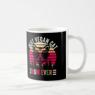 Best vegan cat mum ever mug