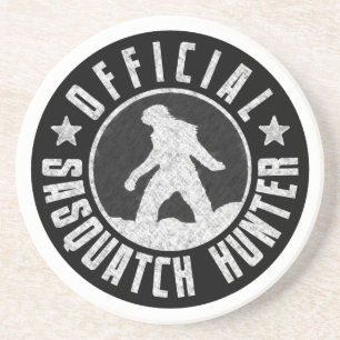 Best Version - OFFICIAL Sasquatch Hunter Design Coaster