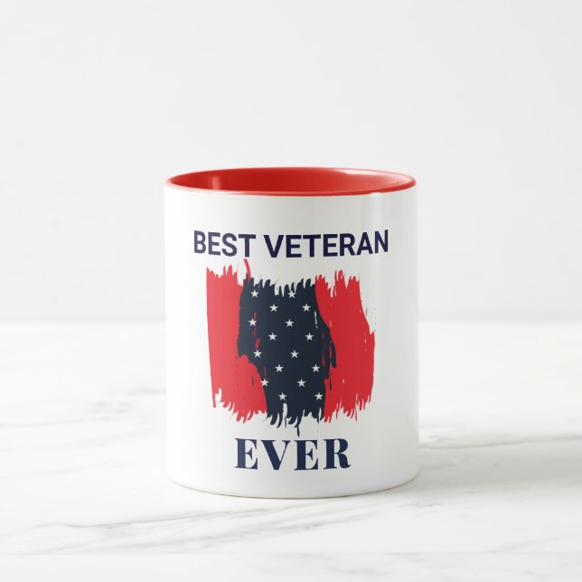 Best Veteran Ever Combo Mug (Center)