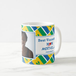 BEST VINCENTIAN MOM Personalised ST VINCENTS Photo Coffee Mug