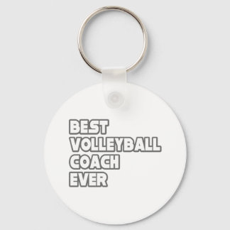 Best Volleyball Coach Ever Key Ring