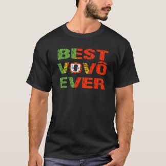 Best Vovo Ever Portuguese Grandpa Portugal Flag T-Shirt
