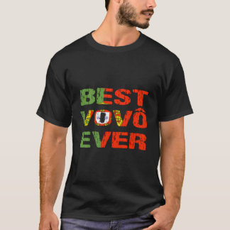 Best Vovo Ever Portuguese Grandpa Portugal Flag T-Shirt