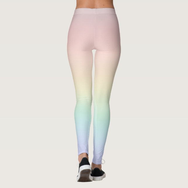 Best Watercolor Leggings for Trendsetters (Back)