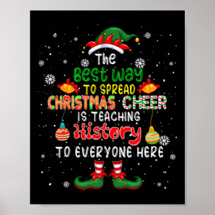 Best Way To Spread Christmas Cheer Is Teaching His Poster