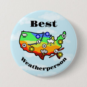 Best Weatherperson Button