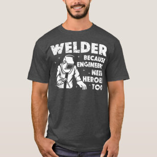 Best Welding Art Men Dad MIGTIG Welder Lover Metal T-Shirt