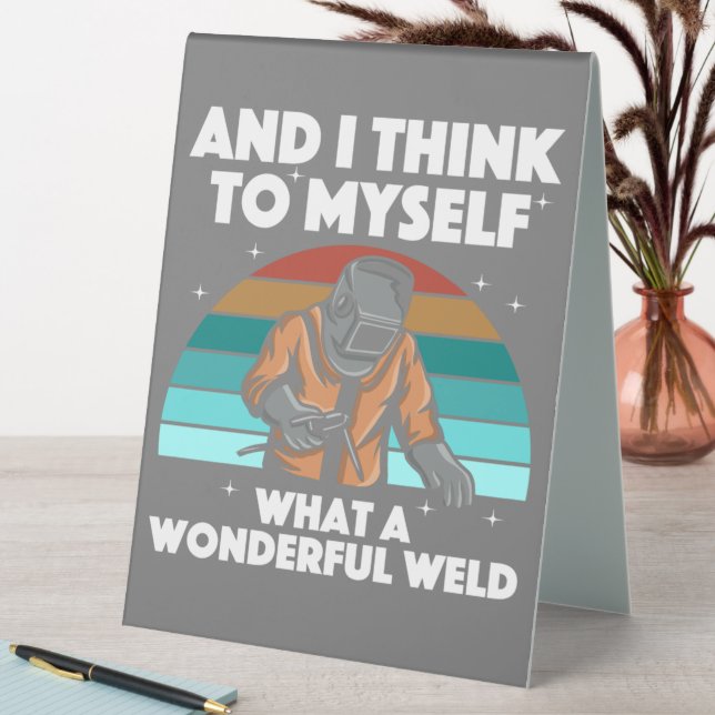 Best Welding Art Men Women Arc Welder Pipeliner Ir (In SItu (Table))