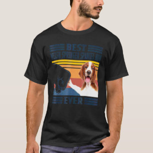 Best Welsh Springer Spaniel Mom Ever Dog Mom Moth T-Shirt