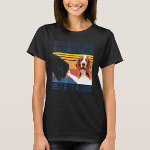 Best Welsh Springer Spaniel Mum Ever Dog Mum Moth T-Shirt