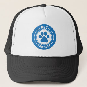 Best Westie Pet Friendly Drawn Paw - Blue Trucker Hat