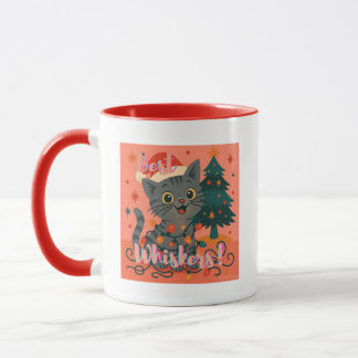Best Whiskers! Cute & Funny Cat Mug