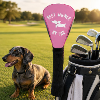 Best Wiener by Par Dachshund Golf Head Covers