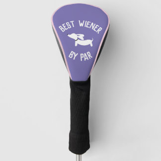 Best Wiener by Par Punny Dachshund Golf Head Cover