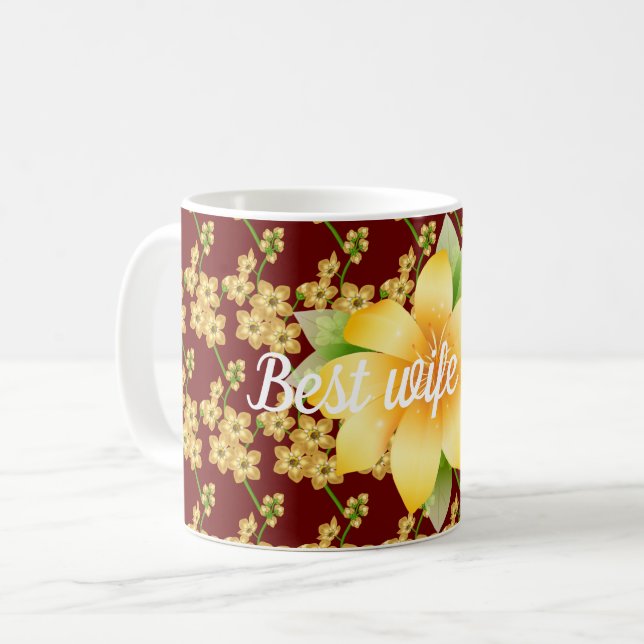 Best wife ever coffee mug (Front Left)