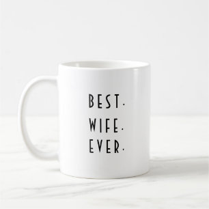 Best Wife Ever with hearts mug