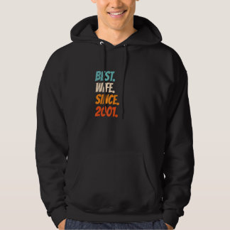 Best Wife Since 2001 21st wedding anniversary Hoodie