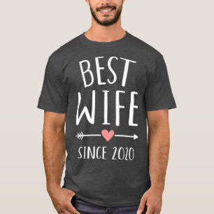Best wife since 2020 1st wedding anniversary 1 T-Shirt
