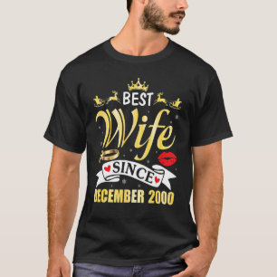 Best Wife Since December 1996 Happy Married 26 Yea T-Shirt
