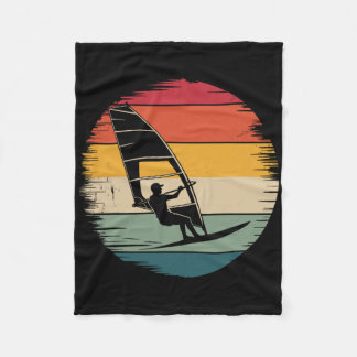 Best Windsurfing Art For Men Women Windsurf Wind S Fleece Blanket
