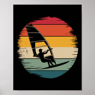 Best Windsurfing Art For Men Women Windsurf Wind S Poster