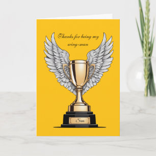 Best Wingman Appreciation Card
