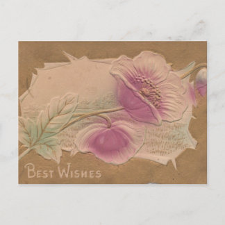 Best Wishes 1912 Postcard