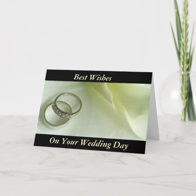 Best Wishes Card (Front)