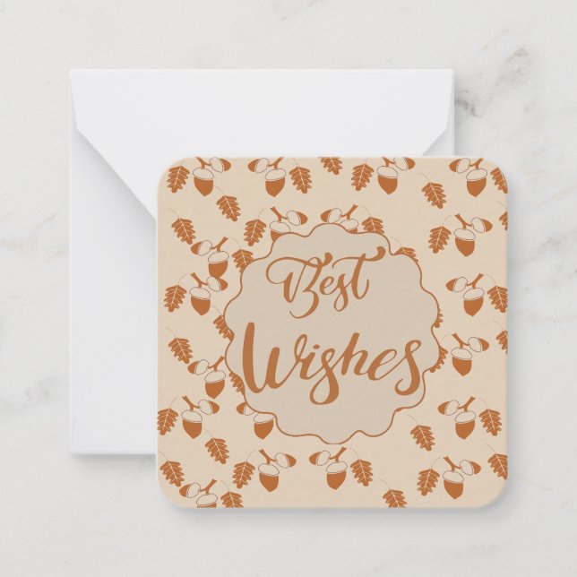 Best Wishes : Card (Front)