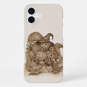 Best Wishes for a Happy Halloween iPhone 16 Plus Case