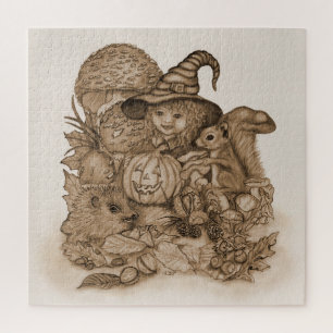 Best Wishes for a Happy Thanksgiving Jigsaw Puzzle