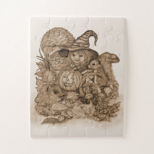 Best Wishes for a Happy Thanksgiving Jigsaw Puzzle