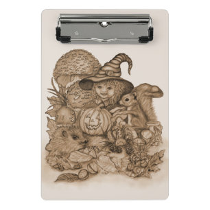 Best Wishes for a Happy Thanksgiving Mini Clipboard