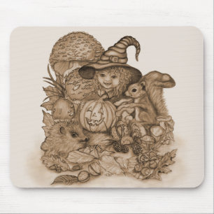 Best Wishes for a Happy Thanksgiving Mouse Mat