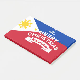 Best Wishes For Merry Christmas & a Happy New Year Post-it Notes