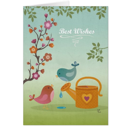 Best Wishes Greeting Card