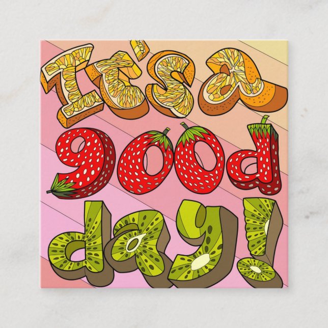 Best wishes greeting card (Front)