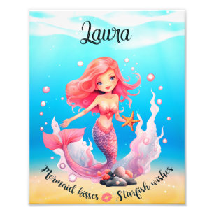 best wishes Mermaid poster