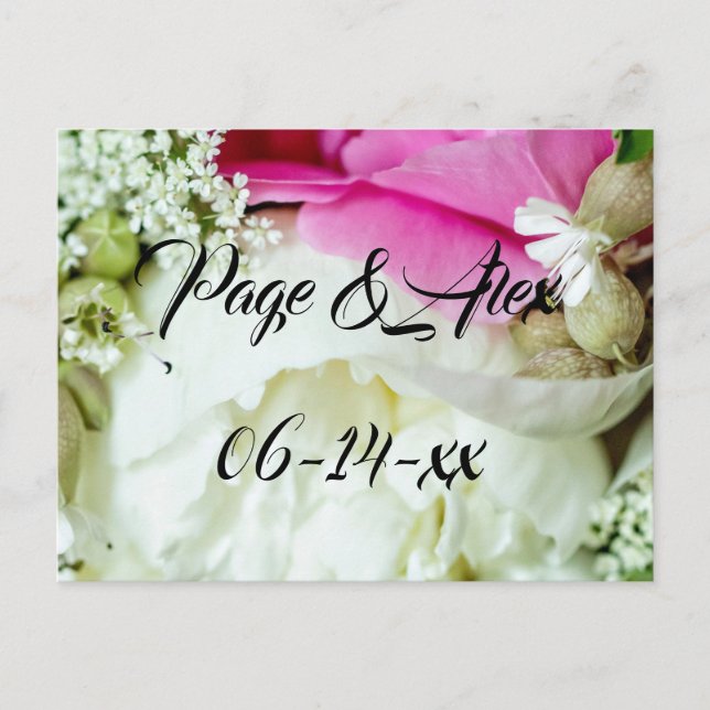 Best Wishes Newly Weds Wedding Destiny's Destiny P Postcard (Front)