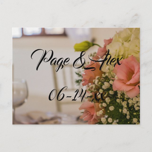 Best Wishes Newly Weds Wedding Destiny's Destiny P Postcard (Front)