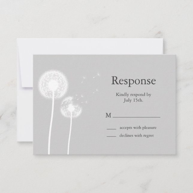 Best Wishes! RSVP (black) (Front)