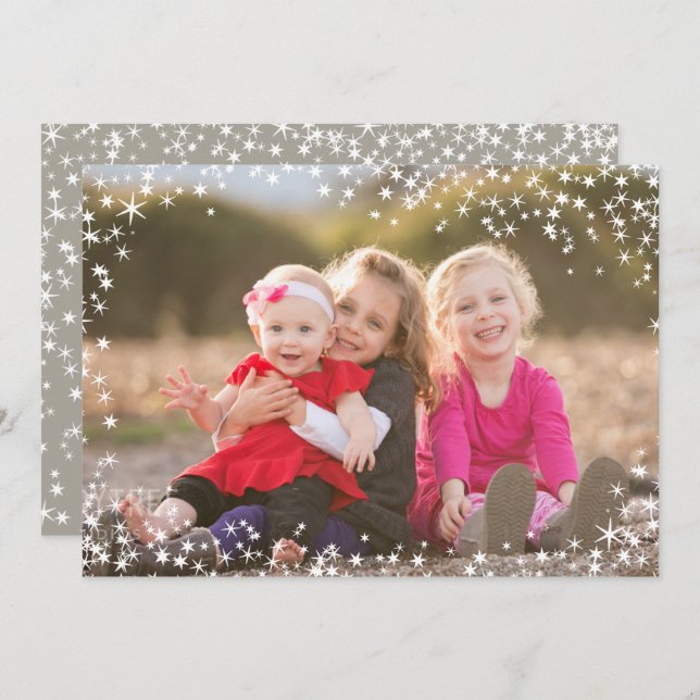 Best Wishes This Christmas Photo Card (Front/Back)