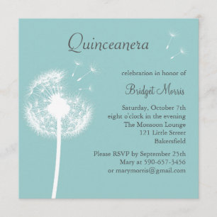 Best Wishes! (turquoise) Invitation