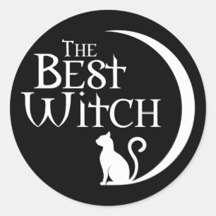 Best Witch - Witches Classic Round Sticker