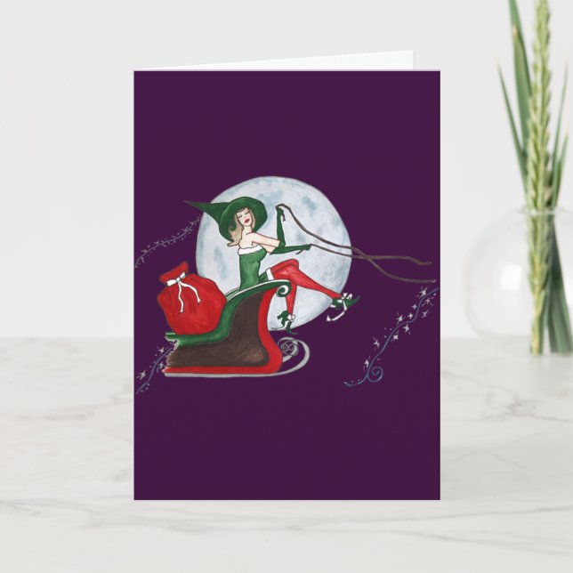 Best Witches Christmas card (Front)